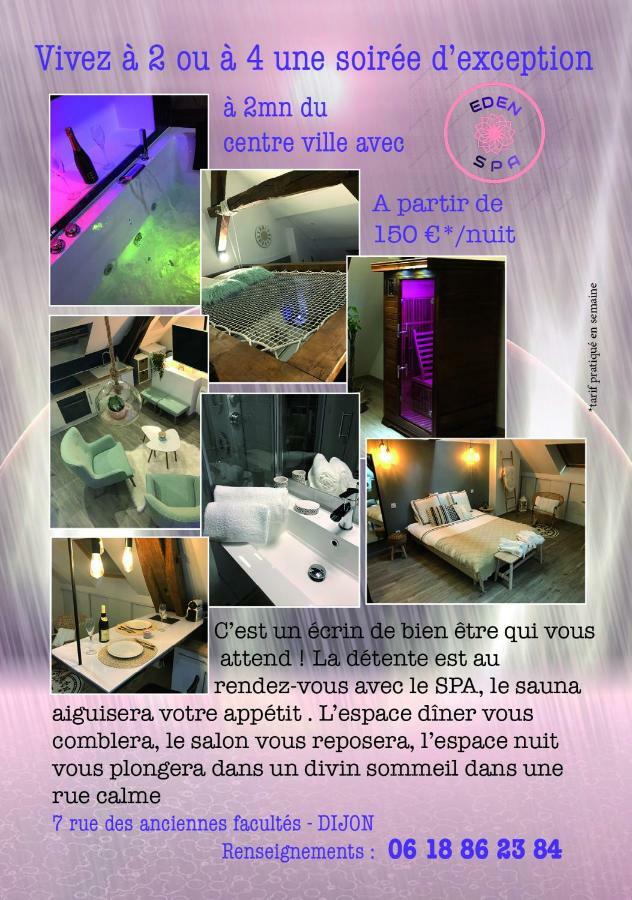 Eden Spa Appartement D'Exception Дижон Екстериор снимка